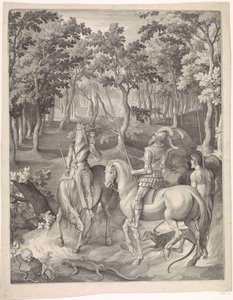 Ritter, Tod und Teufel von Nicolaes de Bruyn