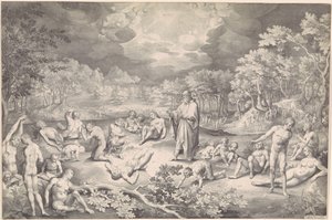 Vision von Ezechiel über das Tal der Gebeine