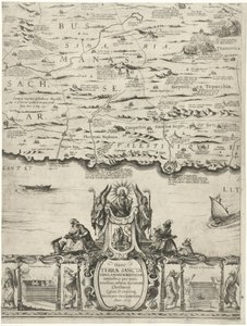Karte von Palästina von Nicolaes van Geelkercken
