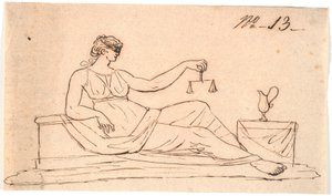 Justitia von Nicolai Abildgaard