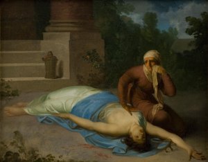 Die sterbende Messalina und ihre Mutter