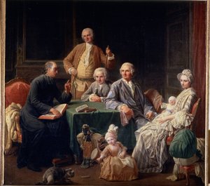 Porträt der Familie Leroy