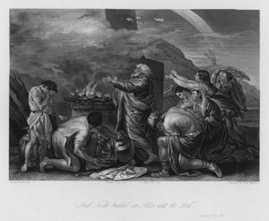 Noahs Opfer, Genesis VIII, 20