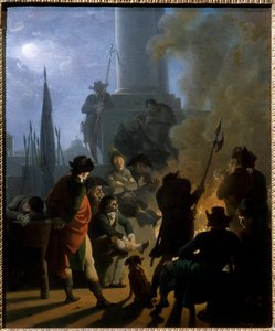 Ein revolutionäres Biwak im Jahr 1789 von Nicolas Antoine Taunay