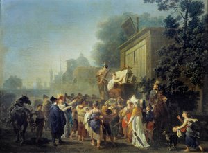 Die reisenden Komödianten, das Theater des Wahnsinns