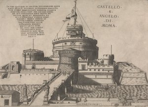 Castello S. Angelo Di Roma von Nicolas Beatrizet