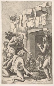 Christus in der Vorhölle, nach Raphael
