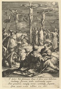 Christus am Kreuz, aus Die Passion Christi, Mitte 17. Jahrhundert