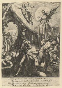 Die Auferstehung, aus Die Passion Christi, Mitte 17. Jahrhundert