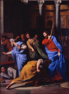Christus vertreibt die Geldwechsler aus dem Tempel