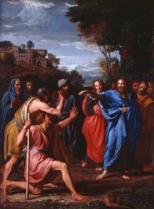 Christus heilt die Blinden