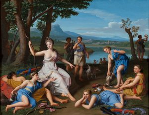 Diana kehrt von der Jagd zurück