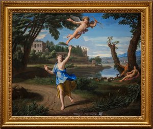 Psyche von Amor verlassen, ca. 1699