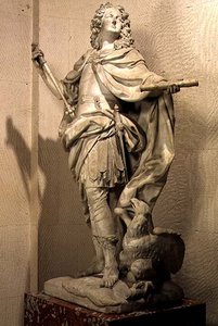 Ludwig XV. von Frankreich (1710-74) als Jupiter