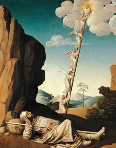 Der Traum von Jakob, ca. 1500, von Nicolas Dipre von Nicolas Dipre