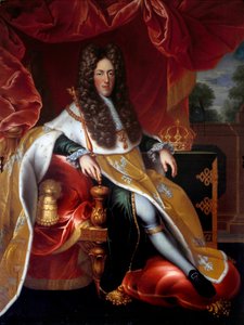 Ganzkörperporträt von Leopold I. (1679-1729), Herzog von Lothringen im Jahr 1703