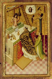 Die Messe des Heiligen Gregor von Nicolas Frances