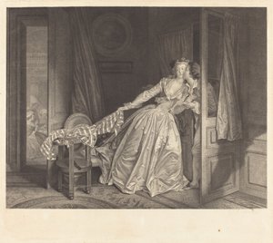 Der gestohlene Kuss von Nicolas Francois Regnault