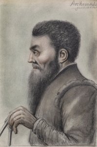 Darstellung von Archimedes von Syrakus von Nicolas Lagneau or Lanneau