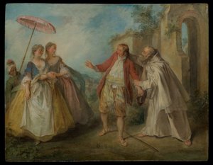 Bruder Philippes Gänse von Nicolas Lancret