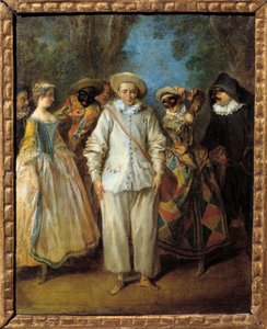 Die Schauspieler der italienischen Komödie (commedia dell