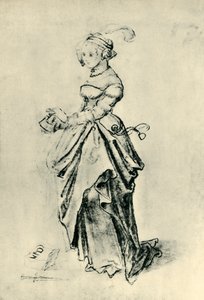 Junge Frau, frühes 16. Jahrhundert, 1943 von Nicolas Manuel Deutsch