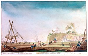 Der Hafen von Brest, um 1750-1810