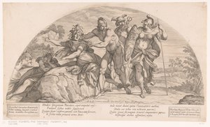 Perseus enthauptet Medusa