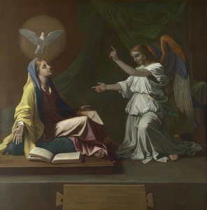 Die Verkündigung von Nicolas Poussin