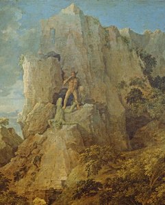 Landschaft mit Herkules und Cacus (Detail)