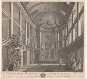 Innenraum der St.-Rosaliakirche in Rotterdam
