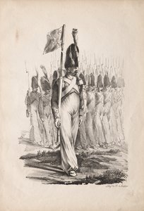 Militärische Kostüme: Karabiniersergeant, Generalführer