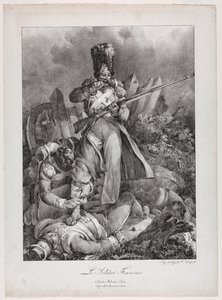 Der französische Soldat von Nicolas Toussaint Charlet