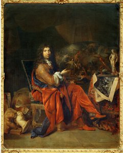 Familie von Nicolas de (workshop) Largilliere