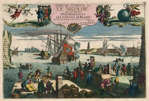 Der neugierige Atlas oder die Welt dargestellt in allgemeinen und besonderen Karten des Himmels und der Erde, S. 11 (beschnitten)
