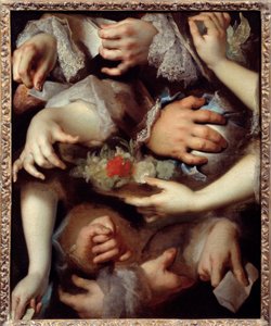 Handstudien. Gemälde von Nicolas De Largillière (1656-1746) von Nicolas de Largillière