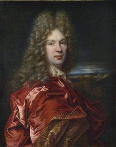Porträt von Pierre-Vincent Bertin (Pierre Vincent) (1653-1711), französischer Finanzier und Kunstliebhaber von Nicolas de Largillière