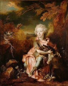 Porträt eines Jungen in Kostüm von Nicolas de Largillière