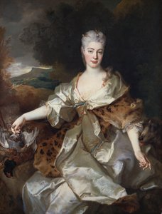 Porträt der Gräfin von Noirmont als Diana von Nicolas de Largillière