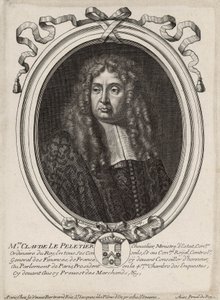 Claude Le Peletier von Nicolas de Larmessin
