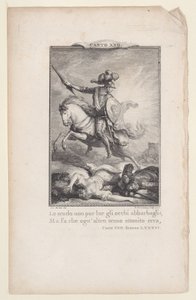 Canto 22, Strophe 86, aus Orlando Furioso