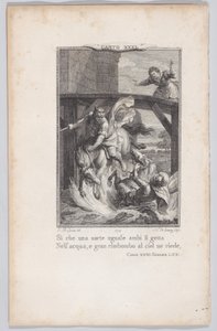 Canto 31, Strophe 70, aus Orlando Furioso, 1774