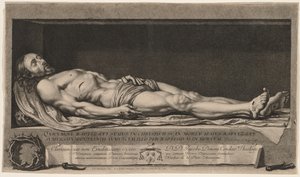 Der Leib Christi im Grab, 1654 von Nicolas de Platte Montagne