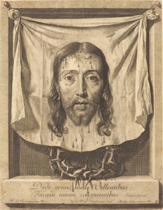 Das Schweißtuch der Veronika von Nicolas de Plattemontagne after Philippe