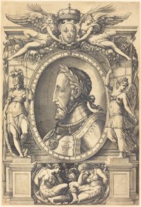 Heinrich II., König von Frankreich von Nicolaus Beatrizet