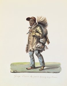 George Cousin, der Patent-Kaminschornsteinfeger von Nicolino Calyo