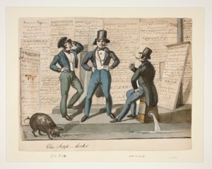 Die Seifenlocken oder Bowery Boys von Nicolino Calyo