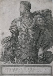 Henri II., König von Frankreich, im Alter von 28 Jahren, 1547