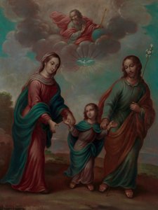 Die Rückkehr der Heiligen Familie aus Ägypten