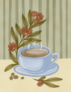 Dampfende Kaffee-Blüte von Nikita Jariwala
